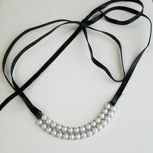 Faux Pearl Necklace